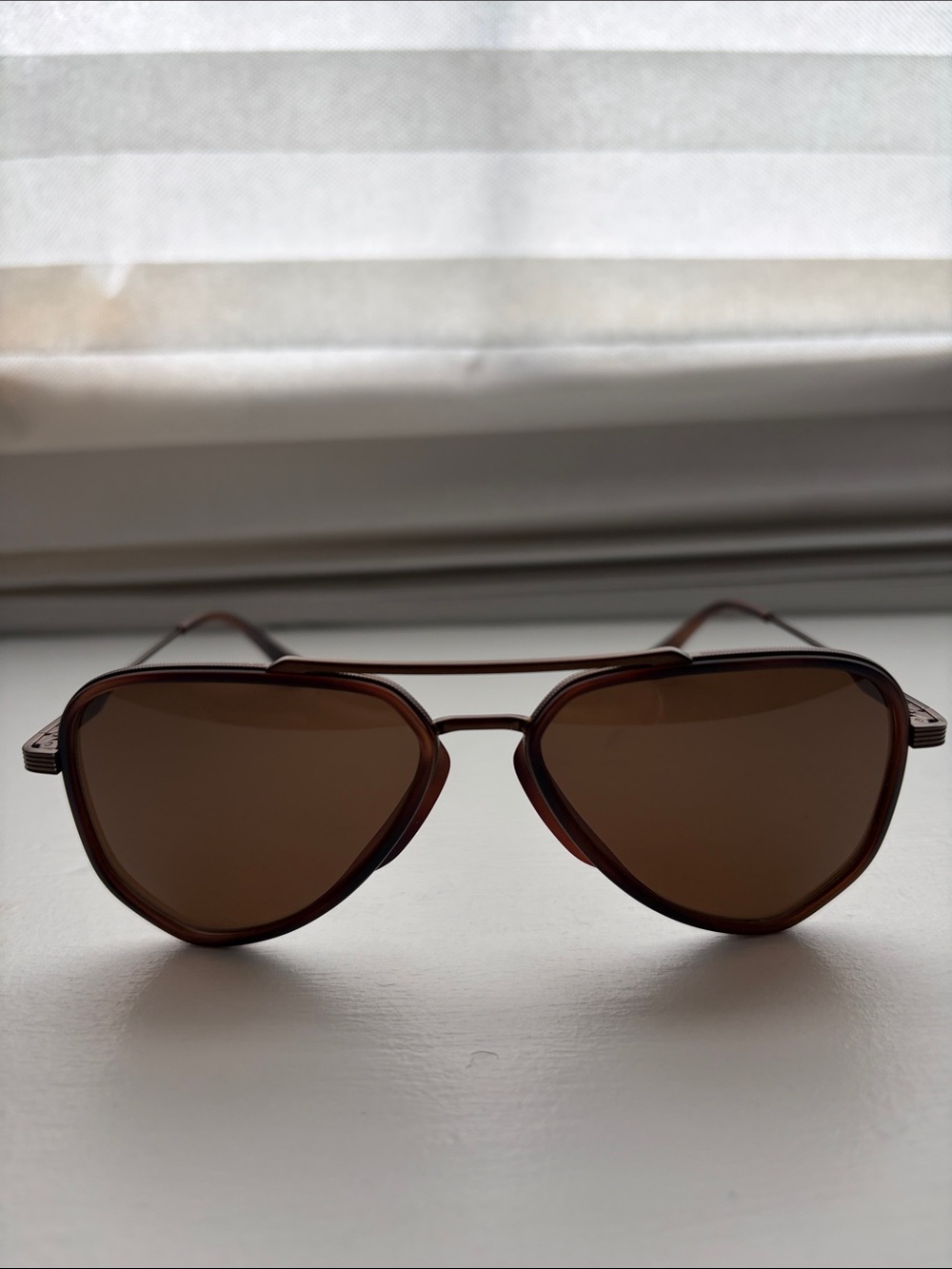Sunski brown Aviator Sunglasses